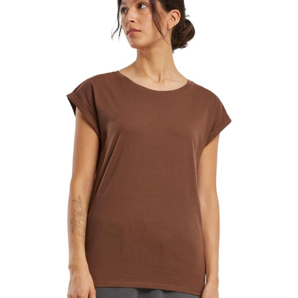 Women's extended shoulder tee Thumbnail